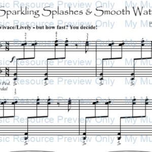 Sparkling Splashes & Smooth Water by Barbara Arens