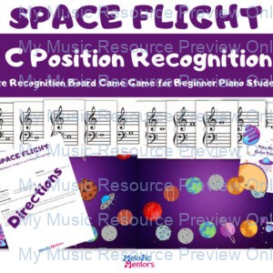 Space Flight Note Recognition Board Game – C Position