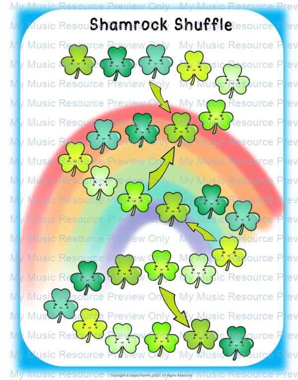 Shamrock Shuffle Landmark Notes Game 1