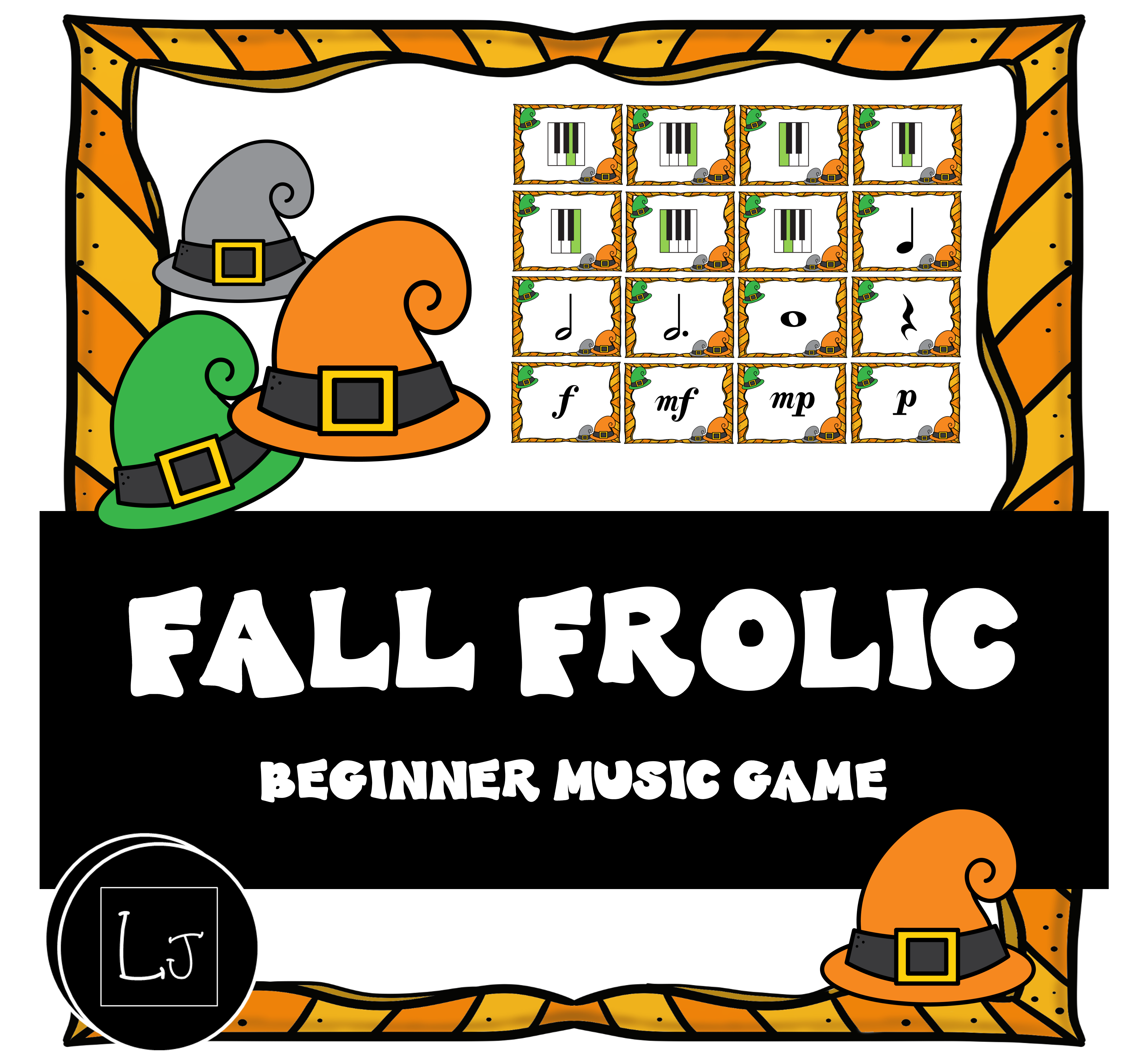 Fall Frolic | Beginner piano game