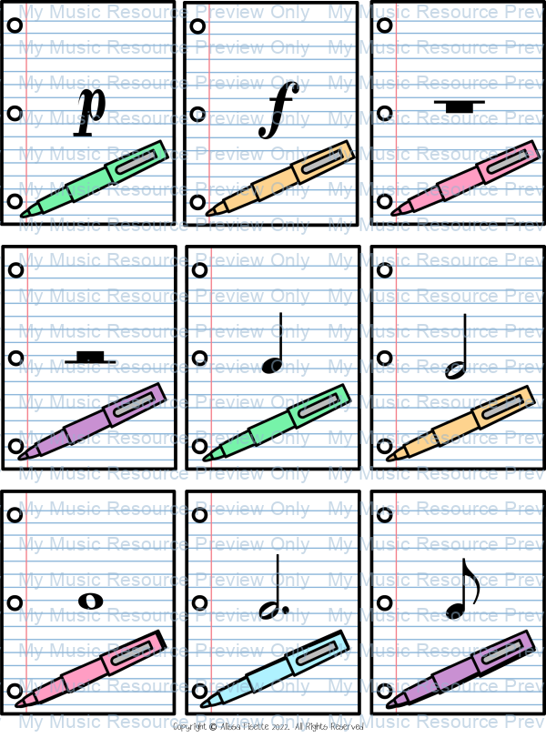 Get The Symbol | Musical symbols matching game