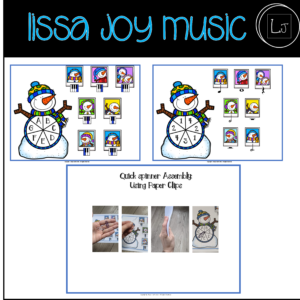 Snowman Beginner Piano Games