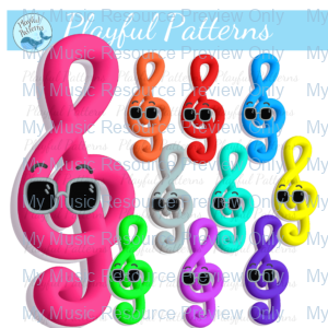 Cool Clefs Clip Art