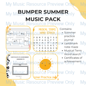 Bumper Summer Music Pack