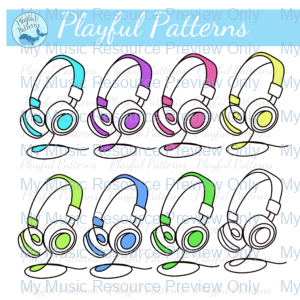 Music Doodle Clip Art