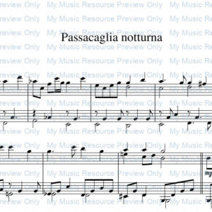 Passacaglia Notturna by Vitalij Neugasimov