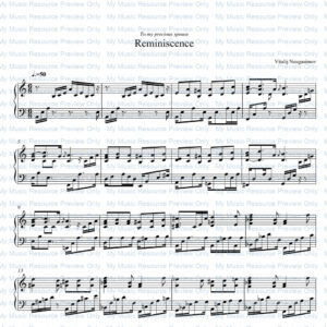 Sheet music by Vitalij Neugasimov | 5 piece bundle (33% off)