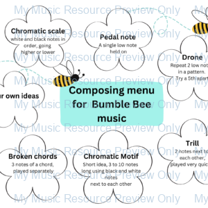 Listening and Composing with Flight of the Bumble Bee