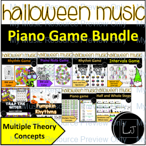 Halloween Piano Game Bundle