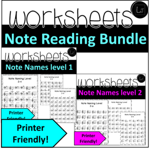 Music Note Reading Bundle