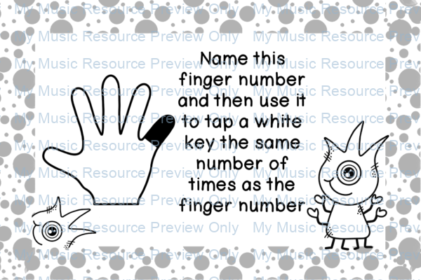 Beginner Piano Task cards