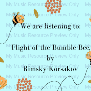 Listening and Composing with Flight of the Bumble Bee