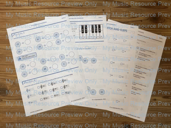 Theory Foundations Pitch and Clefs A2