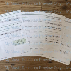 Theory Foundations Chords and Cadences A3