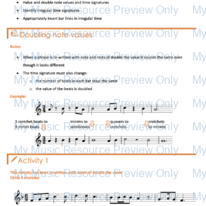 Theory Foundations – Unit B, Topic 5: Rhythm and Time