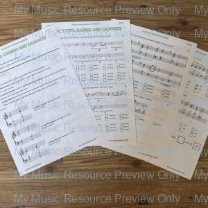 Theory Foundations – Unit C, Topic 3: Chords and Cadences