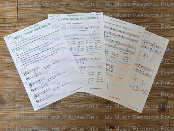 Theory Foundations Chords and Cadences C3