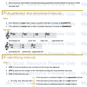 Theory Foundations – Unit C, Topic 4: Intervals