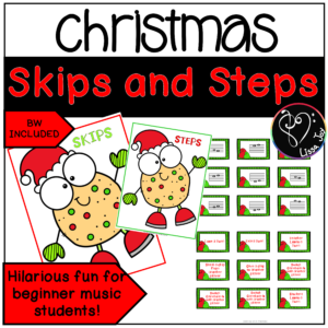 Christmas Cookie Skips and Steps