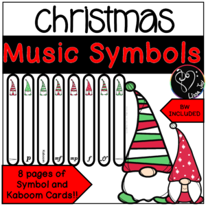 Christmas Music Symbol Kaboom