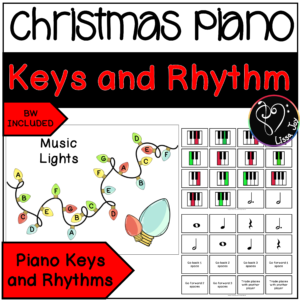 Christmas Beginner Piano Game